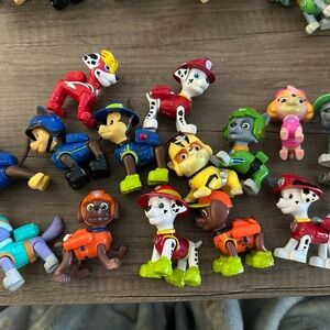 Paw Patrol Action Figures - Red, Blue, Green, Yellow